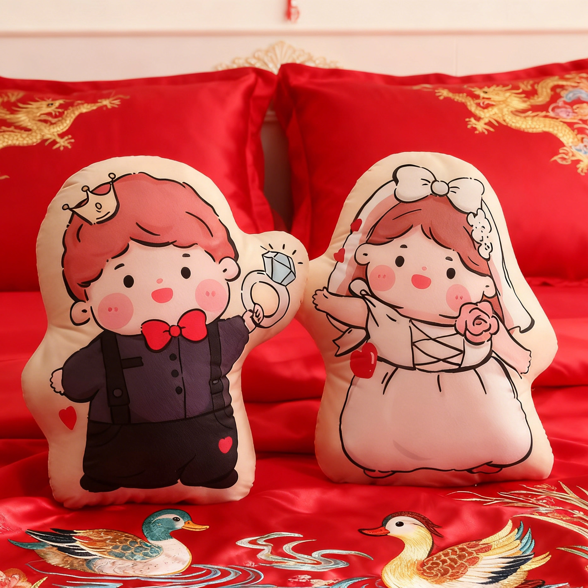 结婚新款高档送新人喜娃