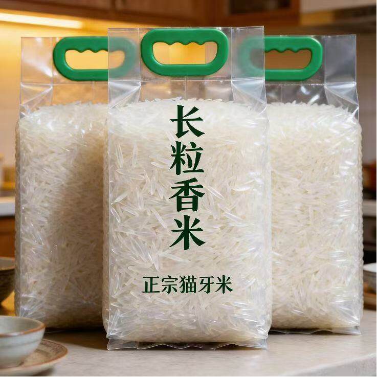 正宗农家细长米猫牙新米猫牙米长粒香米优质小袋大米直发便宜250g