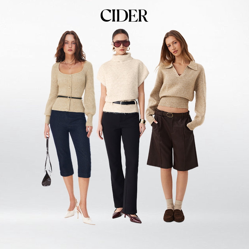 【所有姐姐的衣橱直播间】CIDER针织上衣图片