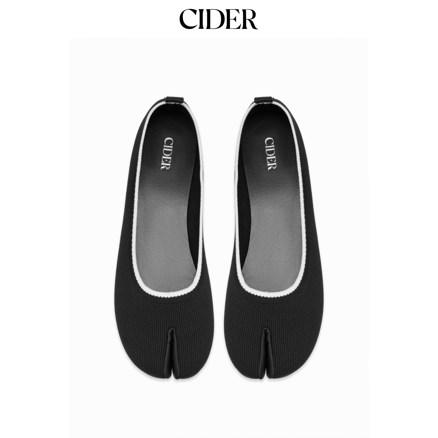 CIDER2026秋季新品经典分趾玛丽珍平底鞋115721868图片