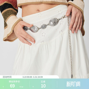 CIDER2025秋冬新品 雕刻腰链111393841 女装