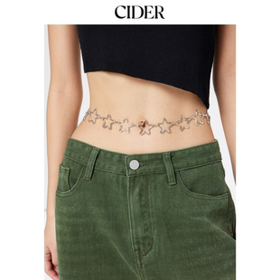 【明星同款】CIDER秋冬新品女装星星装饰腰链1031261
