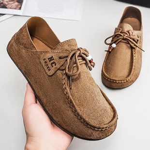 合成鞋业小土豆勃肯鞋男鞋春季2026新款外穿增高休闲开车全包老钱