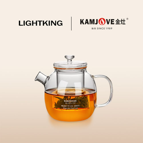 玻璃茶壶耐高温家用冲泡壶