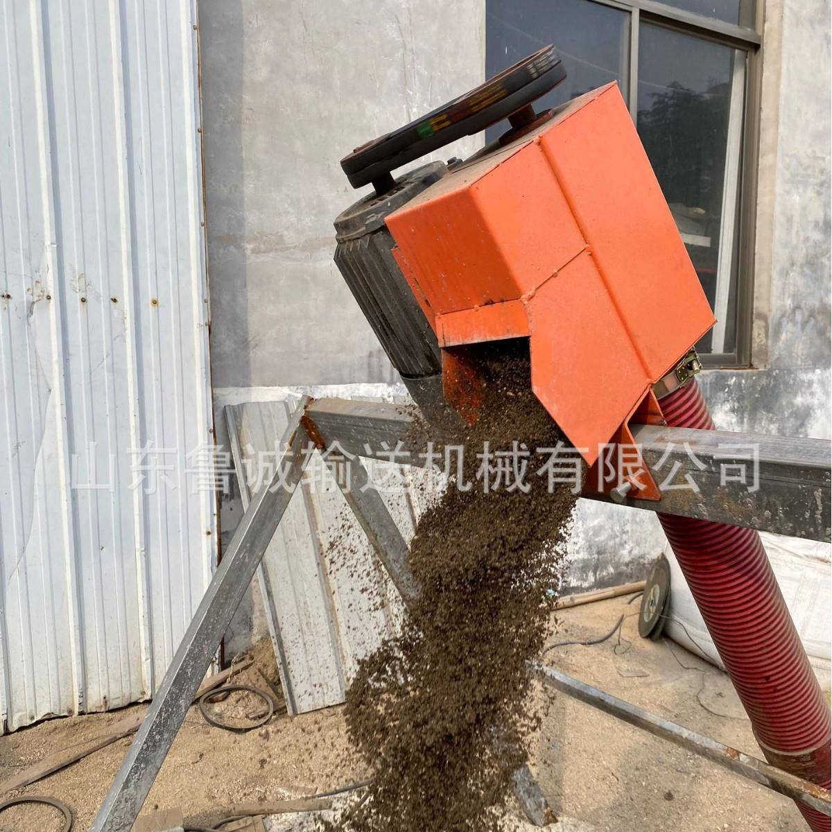 软管吸沙机多用途抽粮器河沙粉煤灰水泥提升上料设备吸粮螺旋绞龙