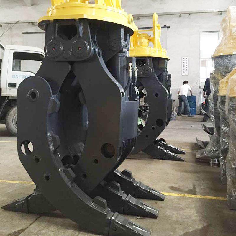 挖掘机前端液压抓机械抓木器现货供应液压旋转液控5抓木机,畜牧/养殖物资,特种养殖设备,淘宝优惠券,粉丝福利购,淘宝优惠卷