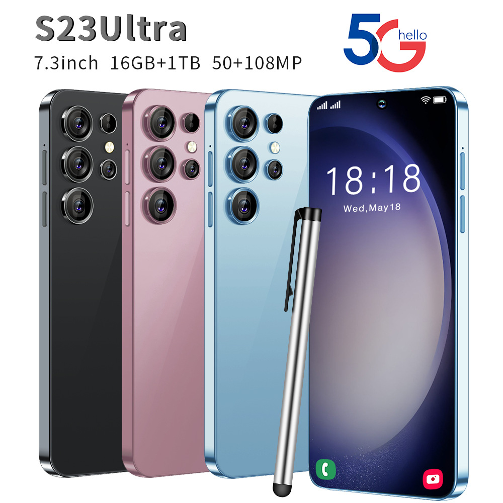 G跨境智能手机2lta现货4大屏6OG快件代发4S3Ur5G3+6.8寸T充外贸一