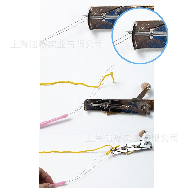 Speed tufting tool 手动簇绒地毯工具手摇式戳戳绣地毯工具现货