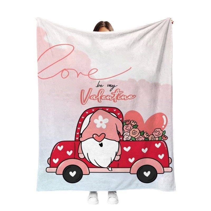 跨境新品数码印花法兰绒情人节毯子午休盖毯情办公空调毯厂家直销,床上用品,休闲毯/毛毯/绒毯,淘宝优惠券,粉丝福利购,淘宝优惠卷