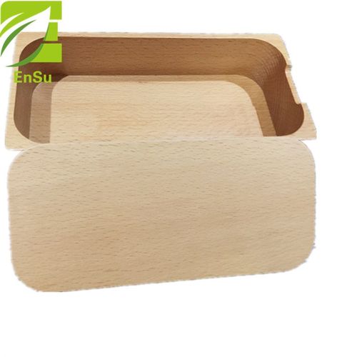 工厂加工榉木工艺盒  电子无线充电盒子可CNC锣铣 打孔