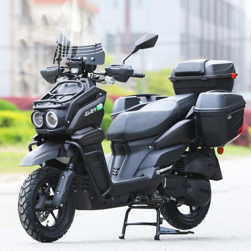 全新坦克150cc摩托车踏板车燃油车 电喷省油时尚的助动力车可上牌