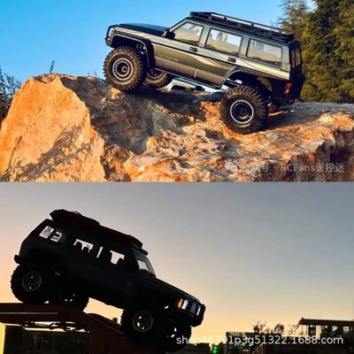 易控YK4107 1/10仿真途乐RC遥控电动四驱双速 差速锁攀爬车越野车