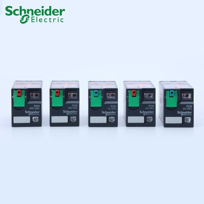 中间继电器RXM2AB2BD  RXM2AB2P7 DC24V/AC230V 厂家供应