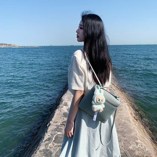 Loro包LP双肩包女2026新款 牛皮背包上班通勤包学生软皮简约包 时尚