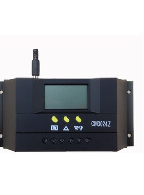 CM3024Z 12V24V30A太阳能控制器LCD液晶电流显示太阳能充电控制器