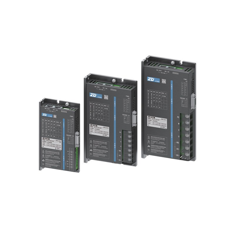 定制ZD中大力德低压直流伺服电机400W控制系统驱动器S10-400L-RCB