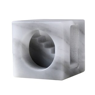 现代简约灰色大理石创意房子摆件样板房玄关茶几酒柜书房软装饰品