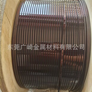 无氧紫铜漆包扁线(上海)变压器电机1*1 2*2 3*3  1*2mm漆包扁铜线