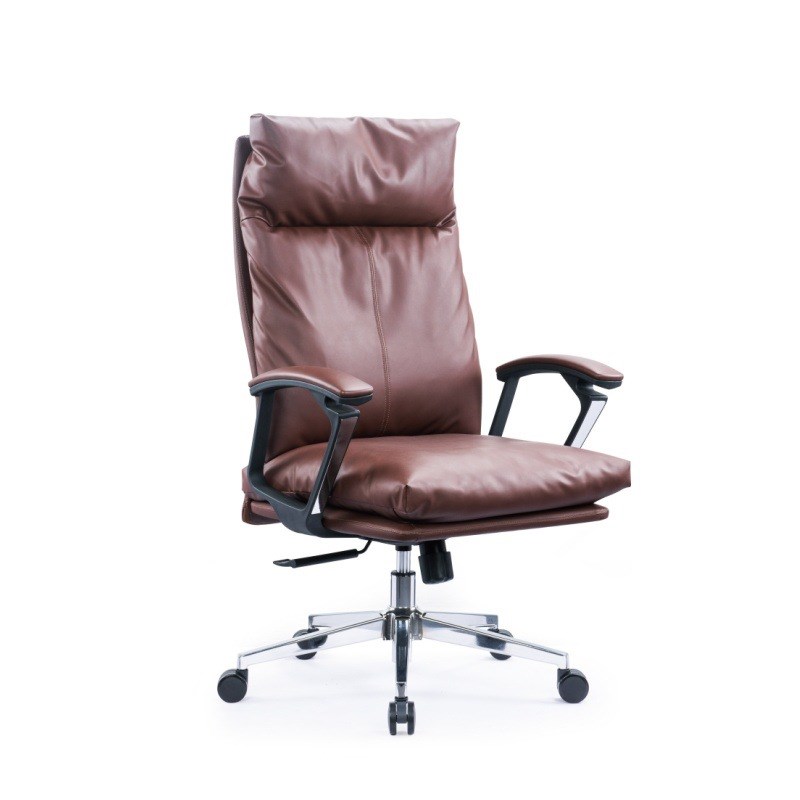 办公沙发椅老板椅 简约西皮电脑椅子久坐不累家用书房学习椅