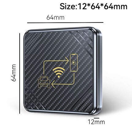 跨境carplay盒子有线转无线汽车适配互联智能安卓Auto车载盒子