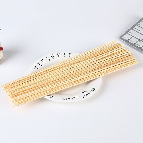 烤串签 3.0x30cm圆签竹质烧烤签烧烤用具烧烤签 烤串烤肠签