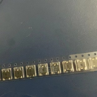 贴片微动轻触开关4X4X2.5 2.5 按键开关4脚按键 现货金属铜头