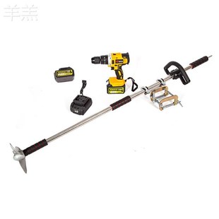 冲锋船外机船用螺旋桨推进器电动手持推进橡皮艇马达塑料手摇直销