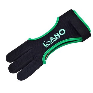 跨境货源反曲美猎护指三指手套护指射箭护指松紧可调S/M/L/XL码