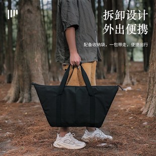 户外组合桌烧烤桌多功能拼接桌露营围桌饭桌置物架可拆卸六角桌子