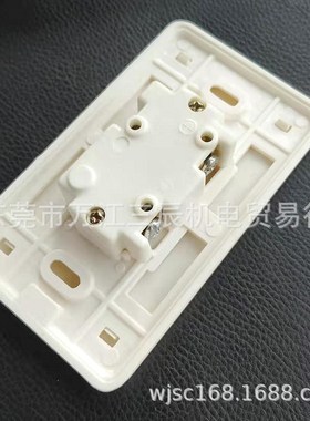 台湾20A250V 6-20R插座LK3423F付接地T型美式连盖板插座代WKS294
