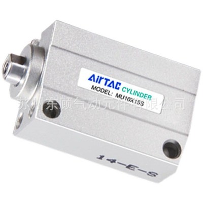 亚德客自由安装型气缸MU16X5X10X15X20X25X30X35X40X45X50SB