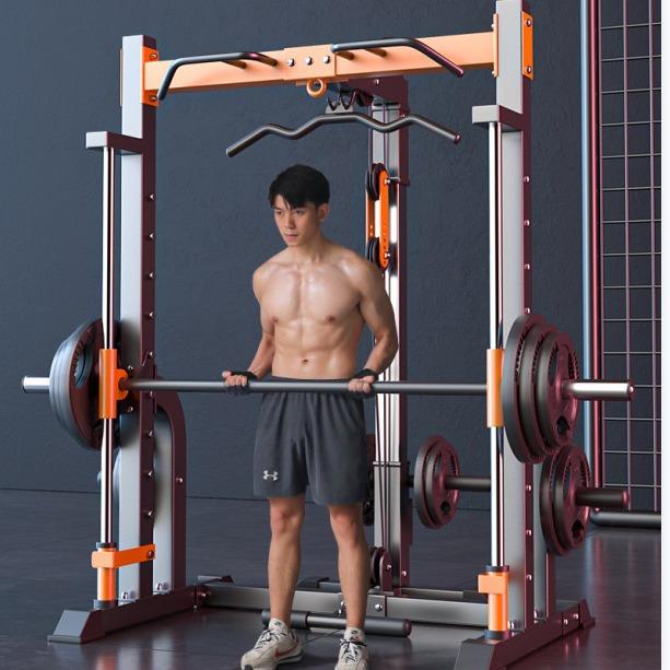 深蹲架史密斯机家用商用健身房训练器材举重杠铃卧推龙门架