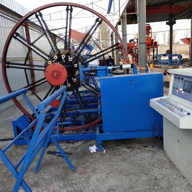 水泥管设备全自动滚焊机鑫利机械自动化程度高操作灵活