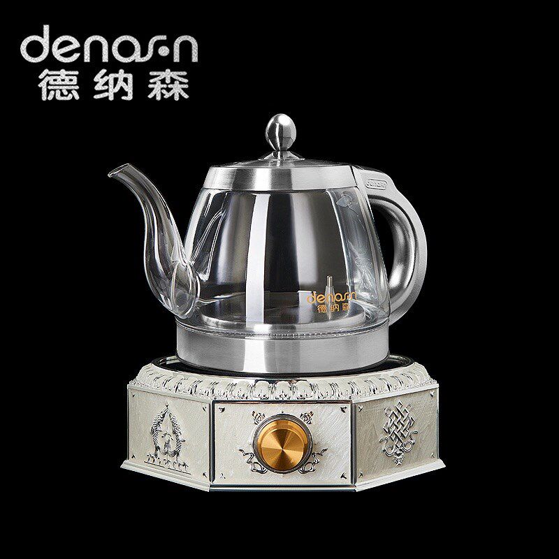 德纳森电热水壶智能养生茶烧水壶电磁炉煮茶器 自动断电 欧式茶壶