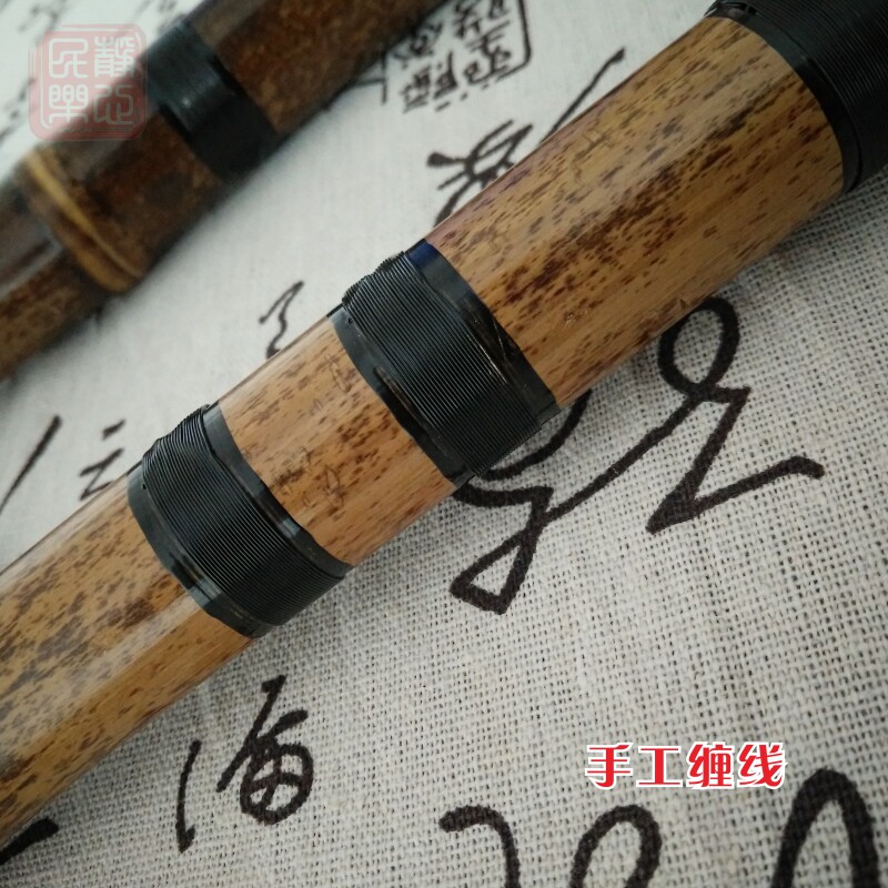 紫竹竖笛竹子口笛6孔儿童初学无膜笛成人哨笛专业葫芦笛顺笛子乐