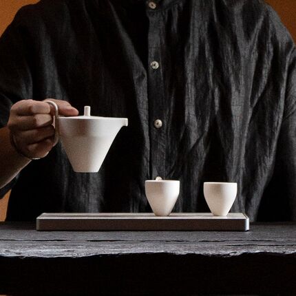 一样一生简约茶具套组景德镇陶瓷茶具茶壶茶杯样板房茶具送礼套装