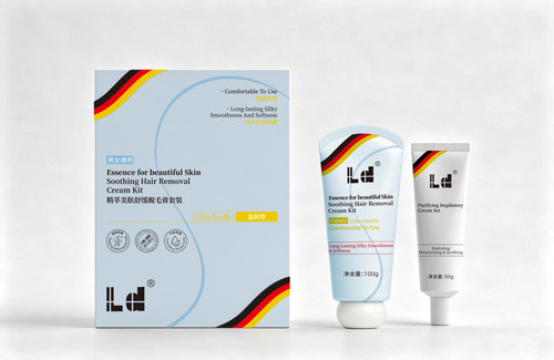 Ld（日化用品）LdLd精萃美肤舒缓脱毛膏套装(男女通用)100g，50g