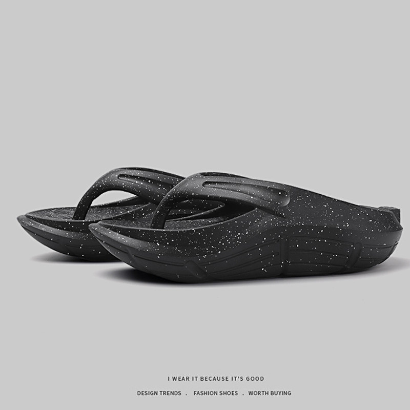 厚底拖鞋男人字拖春秋男士踩屎感外出F2025防滑防臭家居减震凉拖