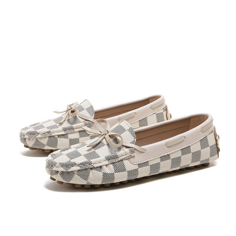 皮面豆豆鞋女春秋202q1新款瓢鞋百搭软底孕妇浅口休闲四季平底单,女鞋,乐福鞋（豆豆鞋）,淘宝优惠券,粉丝福利购,淘宝优惠卷