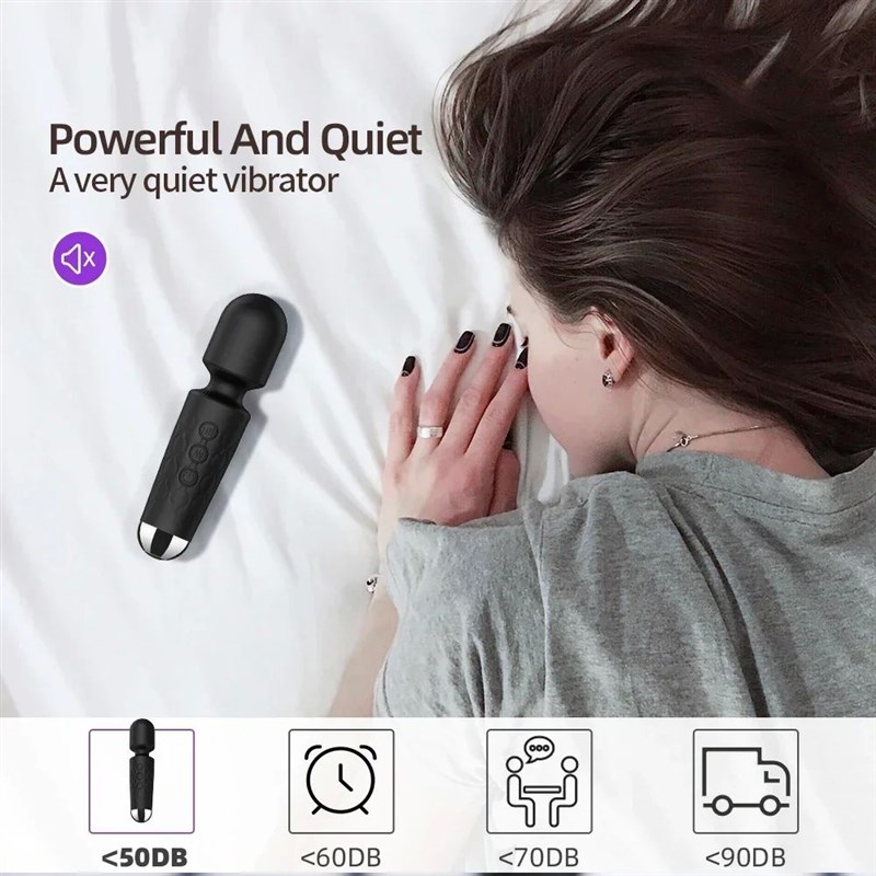 20 Speeds Powerful AV Vibrator for Women G-spot CYlitoris