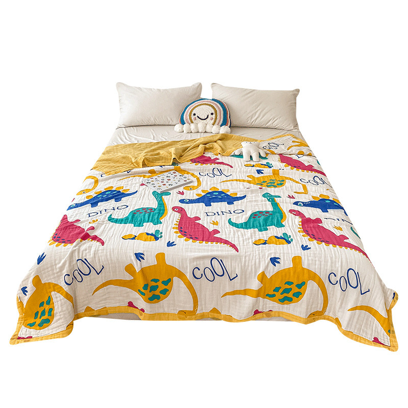 儿童毛毯全d棉六层纱布毛巾被婴儿宝宝空调盖毯幼儿园午睡毯子,床上用品,休闲毯/毛毯/绒毯,淘宝优惠券,粉丝福利购,淘宝优惠卷