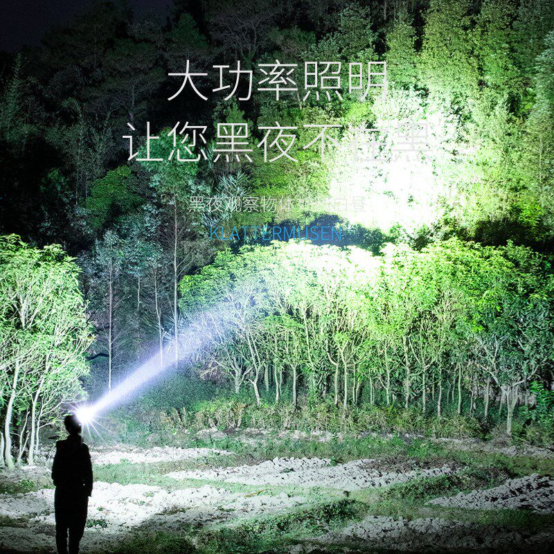 2025新款超亮头戴式强光头灯充电户外登山感应超长续航大功率矿灯