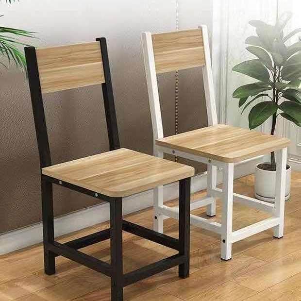 椅子凳子简约快餐椅饭店食堂椅小吃店椅家用餐椅办公椅钢木椅