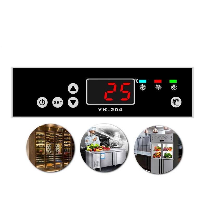 新款低温风冷冷冻柜厨房冷柜温控器电子温度控制器带华霜控制
