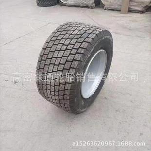 双钱风神445 50R19.5轮 45R19.5块花拖车托板车挂车宽体445