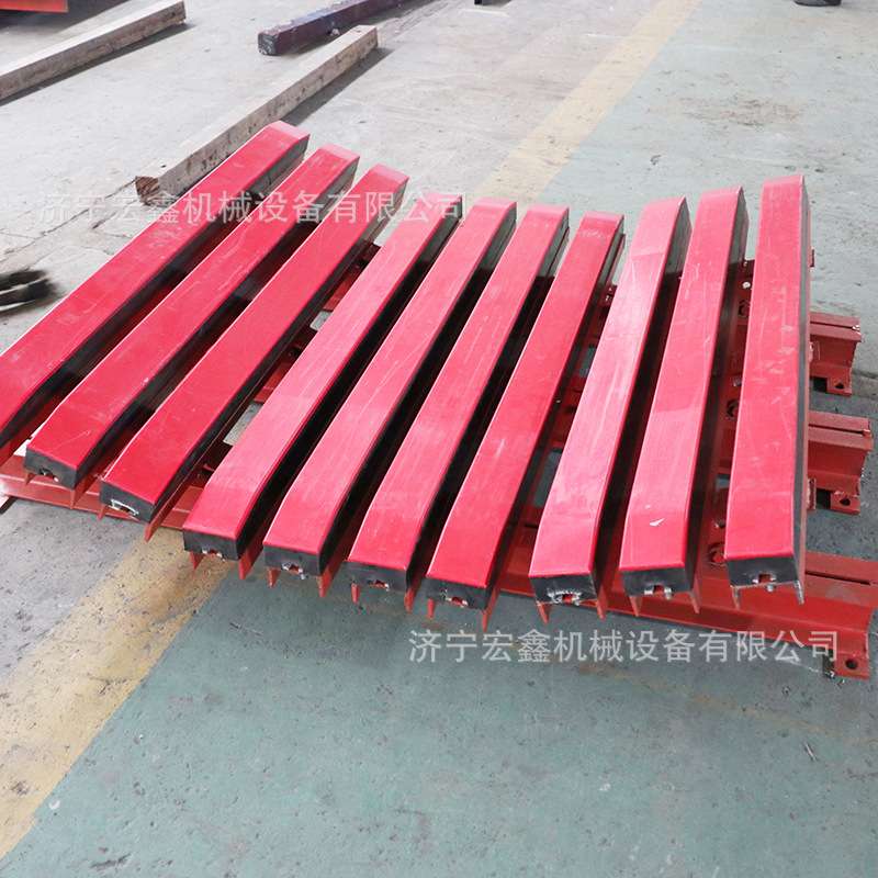 矿用输送机设备B1200型缓冲床聚乙烯板耐磨减震床耐磨损抗冲击