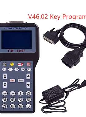 OBD2 Ck100 + V46.02汽车钥匙编程器汽车故障读取自动代码扫描仪