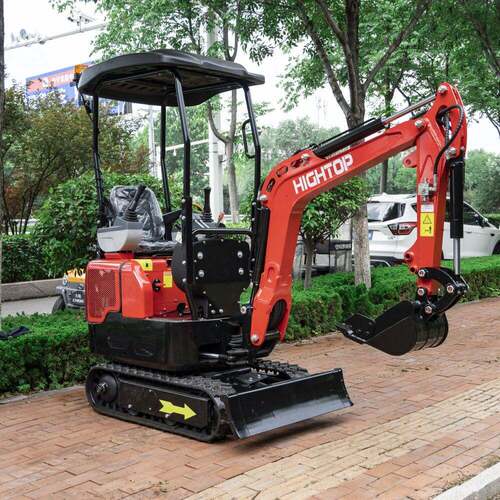 出口欧美农用履带挖掘机 果园大棚挖沟抓草机 1.2吨小型工程钩机