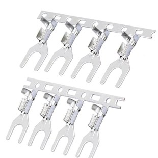 10000只 0.4B厚镀锡 橫带连带 Y型U型连带插片 3.2叉形连带端子