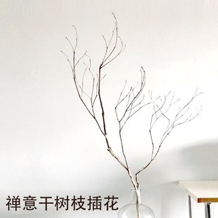 天然干树枝装饰干树枝原木diy禅意枯枝摆件干枝造景插花客厅饰品